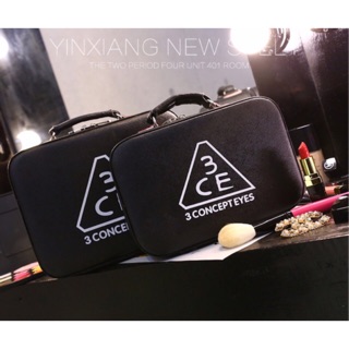 BAC020 (PON029) พร้อมส่ง กระเป๋าใส่เครื่องสำอางค์ (พร้อมส่ง S ดำ)