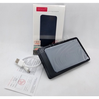 Eloop E30 (ORSEN) Power Bank ของแท้100% ความจุ5000mah (ไม่แท้ยินดีคืนเงิน) แบบสำรอง แบตเตอรี่สำรอง เล็กกะทัดรัด