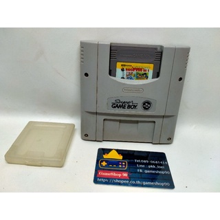 ตลับเกมบอยพร้อมตัวแปลงเล่นบน Super Nintendo เกมรวม 290เกม มีร๊อคแมนครบเลย