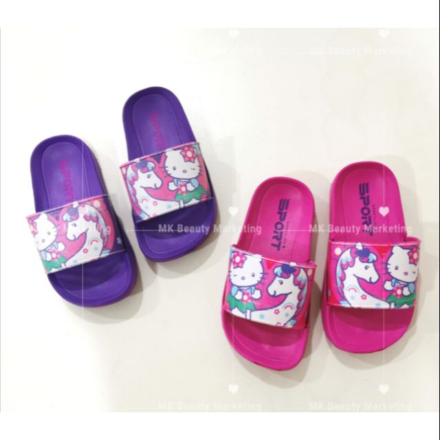 รองเท้าแตะเด็กผู้หญิง Hello KT Pony น่ารัก