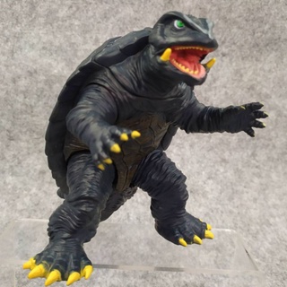 โมเดล กาเมล่า Gamera ขนาด 14 cm. งาน Soft ตัวนิ่ม บีบได้ ขยับแขนและหางได้ งานละเอียดจริง วางโชว์ได้งามๆ ราคาถูก