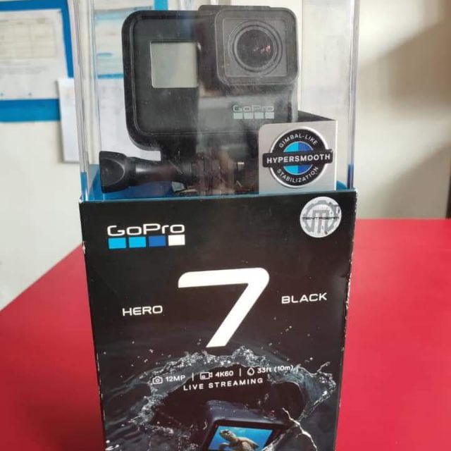 กล้องโกโปร #GoPro 7 black มีกล่องไม่มีอุปกรณ์
สภาพดีใช้น้อย