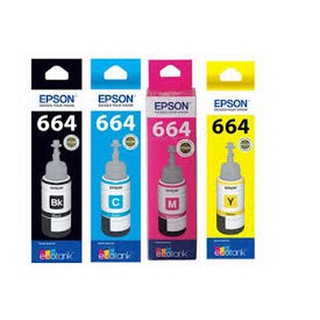 หมึกเอปสัน Epson ของแท้T664 L-Series T664100/T664200/T664300/ T664400-มี4สี