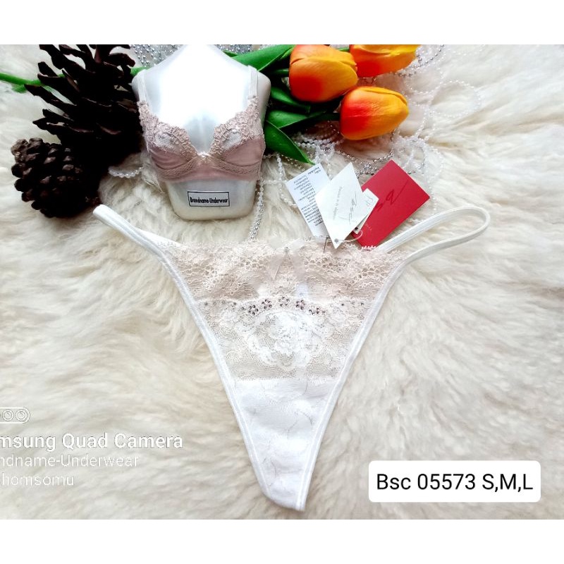 Bsc Size พลอยชวาแท้ ❤️ XS,S,M,L ชุดชั้นใน/กางเกงชั้นใน ทรงจีสตริง (G string) 05573