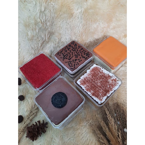 REPLIKA DUMMY FAKE FOOD CLAY DESSERT BOX REPLICA