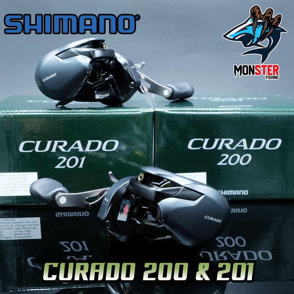 รอกตกปลา รอกหยดน้ำชิมาโน่ SHIMANO CURADO 200/201 K หมุนขวา/หมุนซ้าย (รอบ 6.2:1)