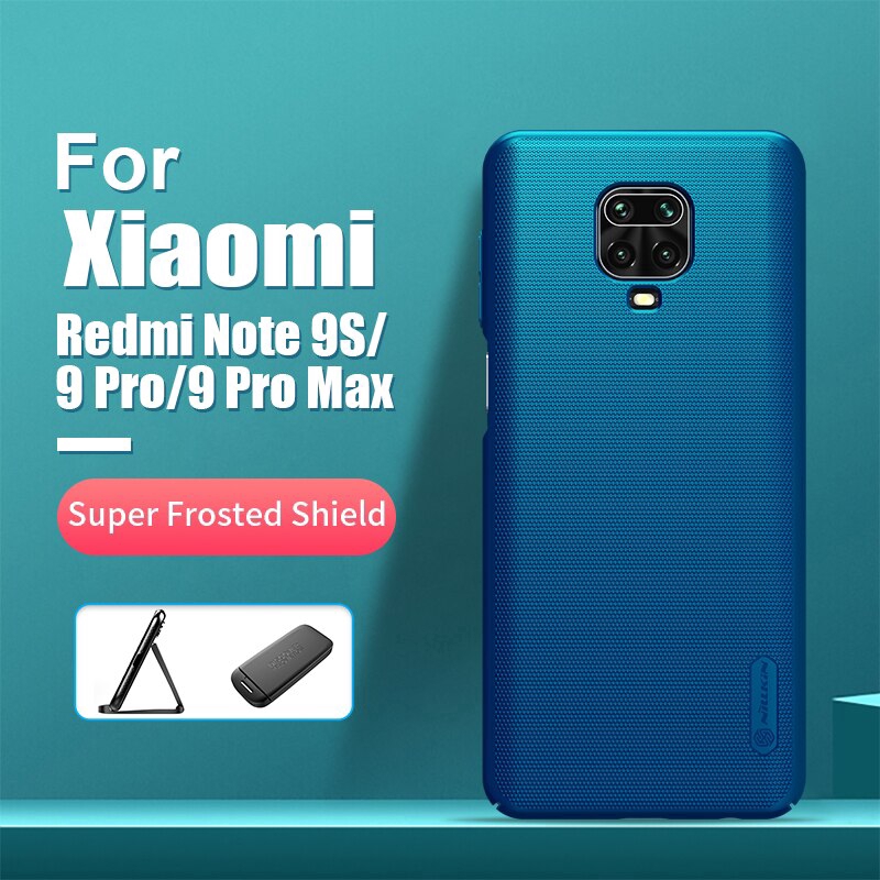 Redmi Note 9S เคส NILLKIN กรณี Hard PC Matte เคสโทรศัพท์สำหรับ Xiaomi Redmi Note 9 10 11 Pro Max 11T 10S 4G 5G