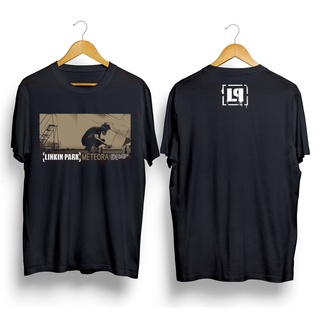 เสื้อยืดอินเทรนด์ผู้ชายอินเทรนด์ผู้หญิงเสื้อยืด พิมพ์ลาย DISTRO LINKIN PARK ของแท้ สําหรับผู้ชายS-3XL