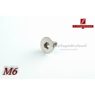 น็อตหัวจมเตเปอร์สแตนเลส M6x10