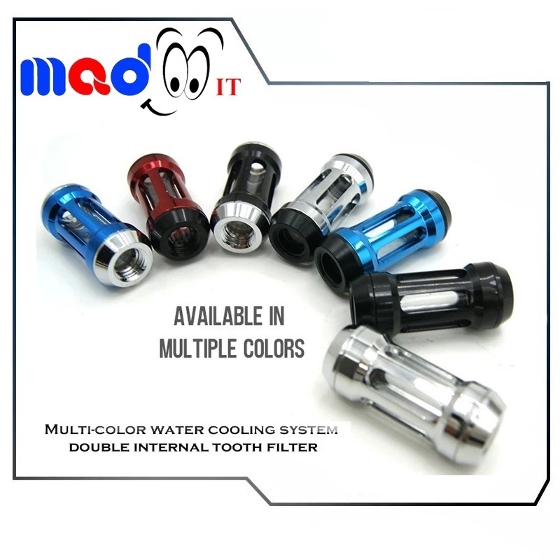 ฟิตติ้งกรองน้ำ อุปกรณ์กรองน้ำ G1/4 " อุปกรณ์เสริมสำหรับชุดน้ำเปิด Flow FILTER Water Cooling FILTER Dual G1/4''
