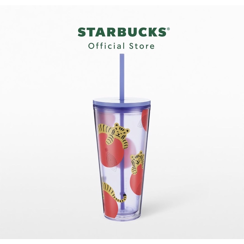 พร้อมส่ง STARBUCKS Tiger with Tangerines Cold Cup 20 oz.