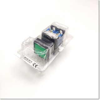 AR22F0M-10E3G  สวิตช์ปุ่มกดที่มีหลอดสัญญาณติดอยู่ สเปค E3 (24V,Φ22) 1A ,Fuji Electric