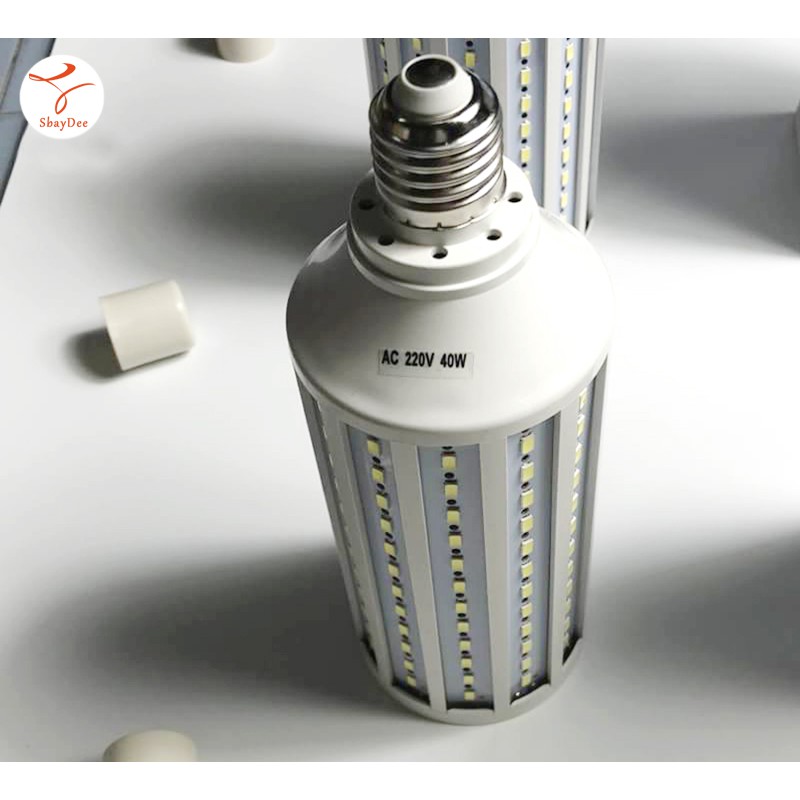 ภาพถ่ายสตูดิโอการถ่ายภาพ LED 40W-168ลูกปัด / 60W-204ลูกปัด / 120W-305ลูกปัด E27 5500K โคมไฟข้าวโพดอ่อนหลอดไฟกลางวัน