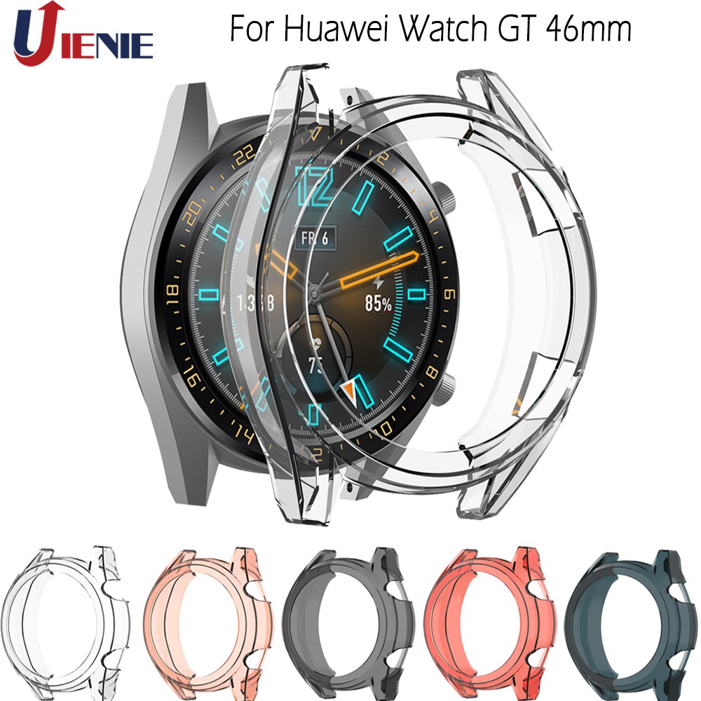 เคส TPU สําหรับ Huawei Watch GT 46 มม. สมาร์ทวอทช์ สร้อยข้อมือ เคสใส ป้องกัน