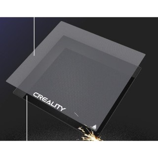 🔥[พร้อมส่ง]🔥Enderแผ่นรองพริ้น Ender3/3S carbon crystal silicon glass ทนความร้อน 400C