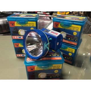 หัวไฟส่องไกลแบบดิจิตอลตราช้าง(แสงสีเหลือง)รุ่น CHANH 571 LED Longdistance digital headlight แสงสีเหลือง