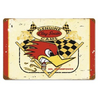 Clay Smith Vintage Brown Metal Sign [CSA710]