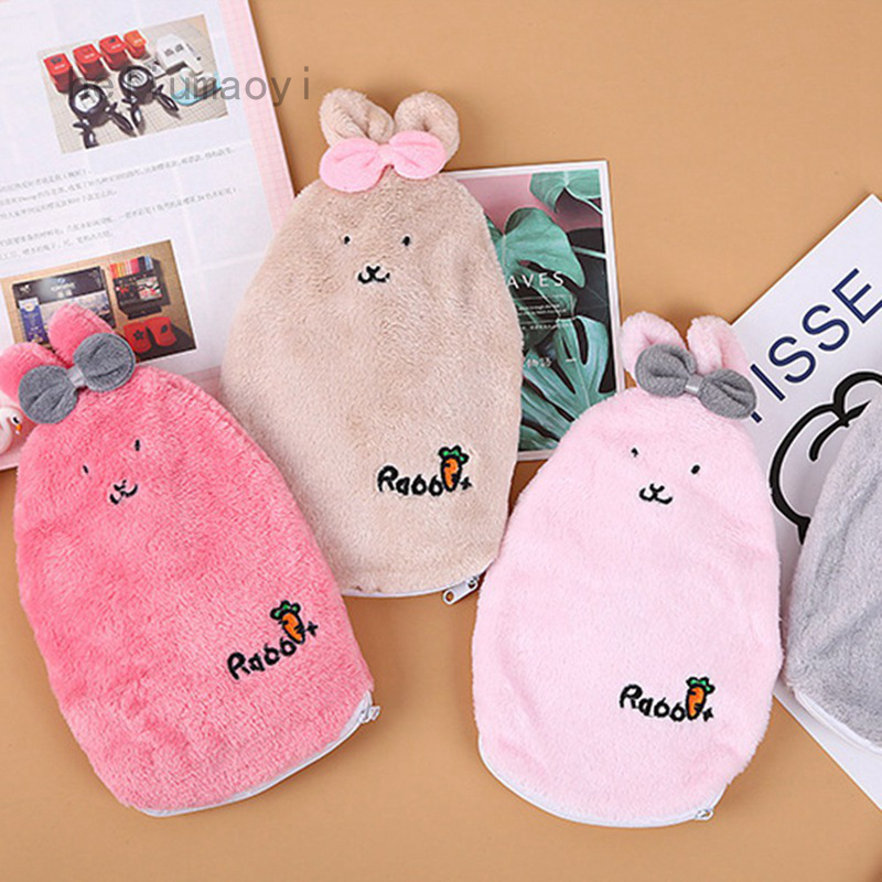 Heliumaoyith Cartoon Rabbit Hand Warmer Large Hot Water Bottle Explosion Proof Hot Pack Warm 8842