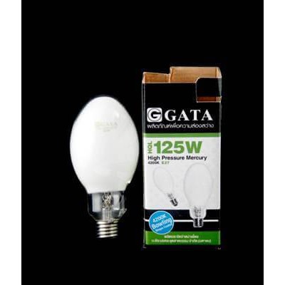 GATA หลอดแสงจันทร์ แบบผ่านบัลลาสต์ ทรงโบว์ลิ่ง 125W E27