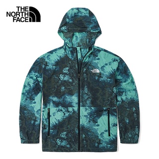 THE NORTH FACE M PRINT LIGHWEIGHT UPF WIND JACKET - AP - WASABI ICE DYE PRINT เสื้อกันลม เสื้อแจ็คเก็ต เสื้อผ้าผู้ชาย