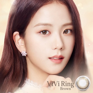 Vivi Ring Brown สีน้ำตาล By Gaezz Secret  คอนแทคเลนส์ (Contact lens) ขนาดมินิ มีค่าสายตา 0.00 ถึง -10.00