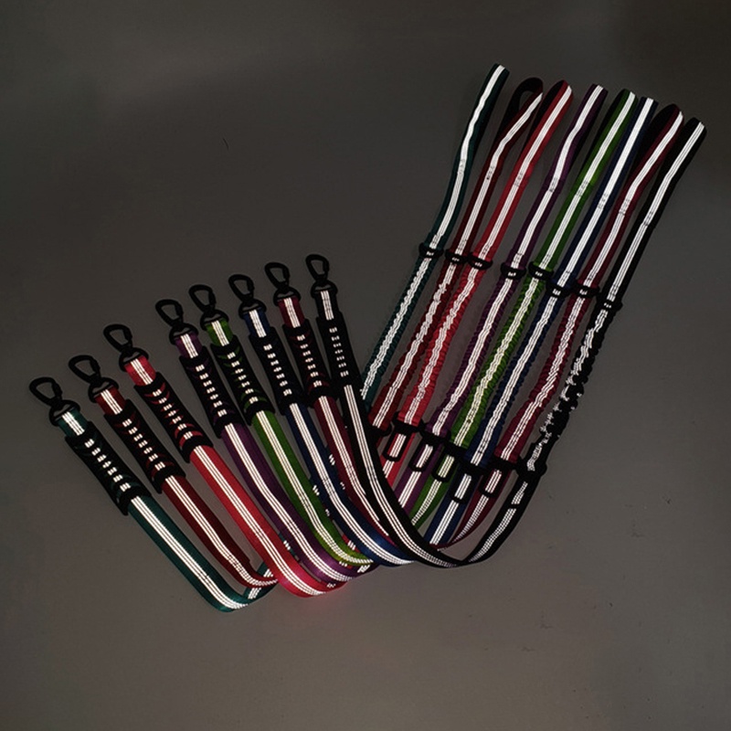 Elastic Dog Leash Reflective Dog Car Seat belt dog leashes for large ...