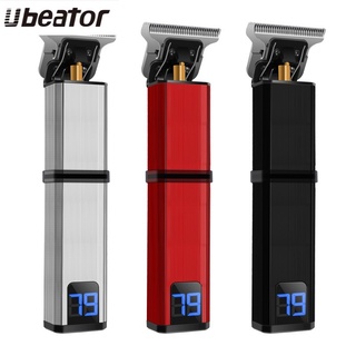 Ubeator Barbershop เครื่องตัดผม เครื่องตัดผม ปัตตาเลี่ยนตัดผม ไร้สาย ป๊อป ตัดผม 110-240v