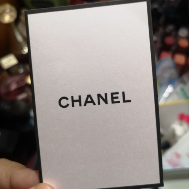 บัตรแต่งหน้า  CHANEL