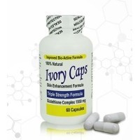 Ivory Caps(60 เม็ด)ไอวอรี่แคปกลูต้าไธโอนเพื่อผิวขาวกระจ่างใส นำเข้าจาก USA
