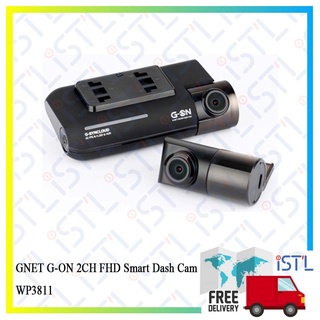 GNET G-ON 2CH FHD Smart Dash Cam