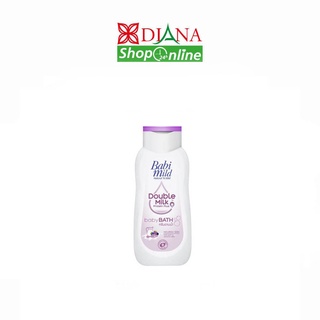 babi mild double milk baby bath 180ml