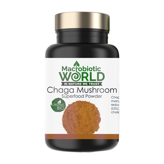 Organic/Bio Chaga Mushroom Powder | ผงเห็ดชากา 100g