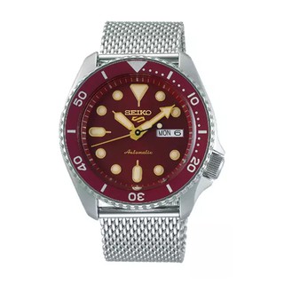 Seiko 5 sports Automatic นาฬิกาข้อมือผู้ชาย สายสแตนเลส รุ่น SRPD69K1,SRPD69K,SRPD69