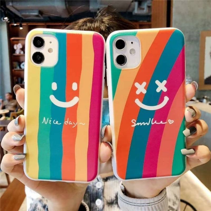 CASING PHONE CASE RAINBOW VIVO Y19 Y12 Y15 Y17 HUAWEI P20 NOVA 3I 5I 5T HUAWEI Y9 PRIME Y7 PRO 2019 