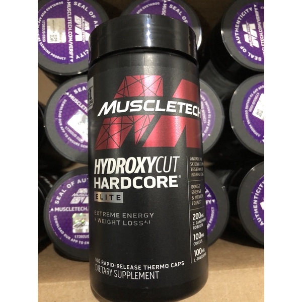 MUSCLETECH HYDROXYCUT HARDCORE ELITE 💥💥ลีนไขมัน