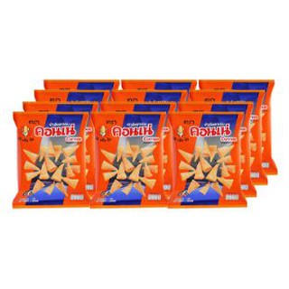 คอนเน่ ข้าวโพดอบกรอบ รสดั้งเดิม ขนาด 14กรัม ยกแพ็ค 12ซอง CORNNAE