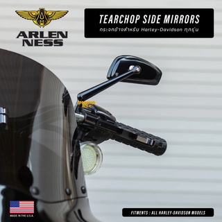 **ฟรีส่งผ่อน0%** Arlen Ness - Tearchop Mirrors กระจกข้างแต่ง Harley