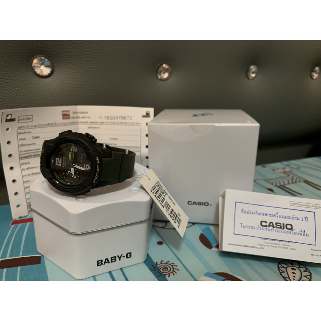 Casio Baby G ร น Bga 230 3bdr สายเรซ น Shopee Thailand