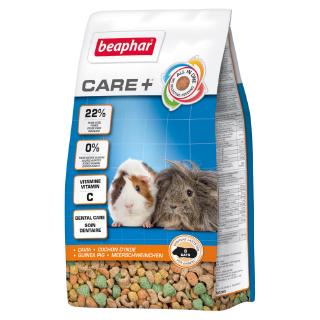 Beaphar Care+ Guinea Pig อาหารเม็ดแกสบี้ All in one ครบถ้วนและสมดุล เสริมวิตามินซี (250g, 1.5kg)