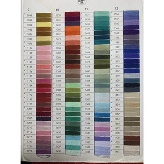 ด้ายวีนัสVENUS (ฉลากสีแดง ) ขนาด550เมตร เบอร์ 60 คละสี เหมาะสำหรับเย็บผ้า