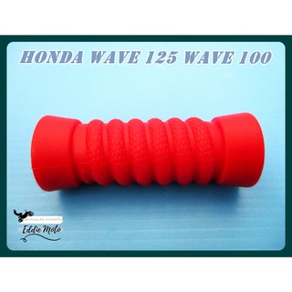 HONDA  WAVE125  WAVE100 KIVK STARTER RUBBER "RED"  // ยางหุ้มคันสตาร์ท เวฟ สีแดง สินค้าคุณภาพดี