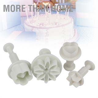 แม่พิมพ์ตัดขนมปังเค้กคุกกี้ Fondant Sugarcraft Plunger