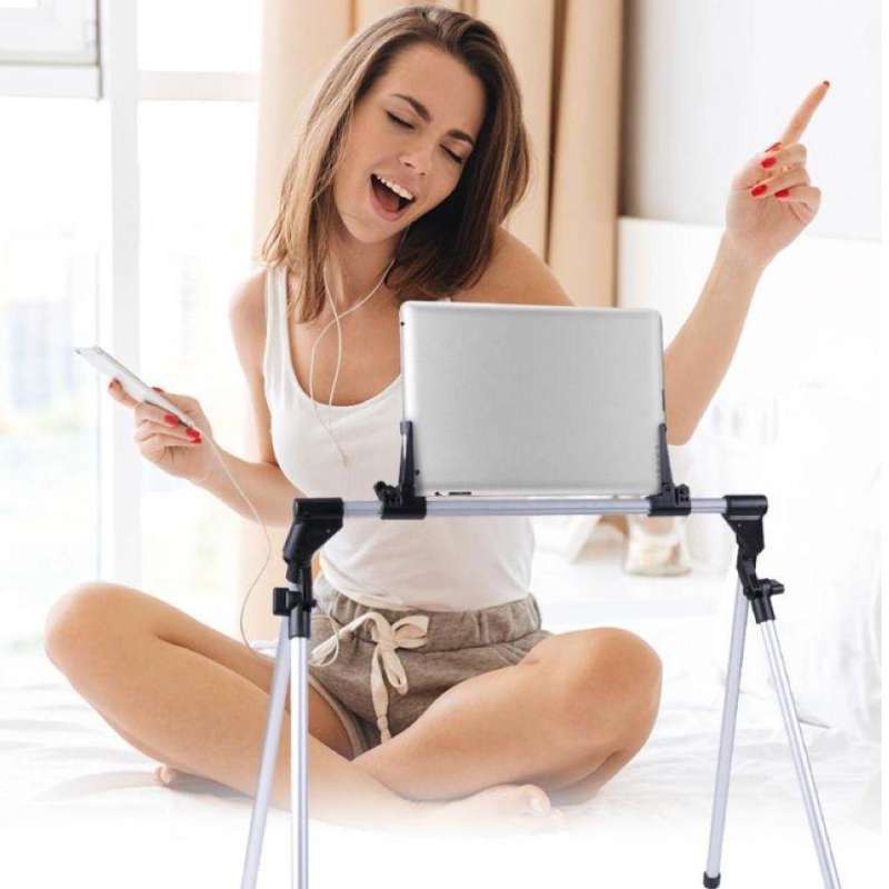 ลดราคา new!!!!Ipad Stand ขาตั้ง iPad ที่วางไอแพ็ด แท่นวาง Stand 301-S iphone/ iPad / Tablet Holder - silver #ค้นหาเพิ่มเติม สายต่อจอ Monito HDMI High Speed HDTV Lightning