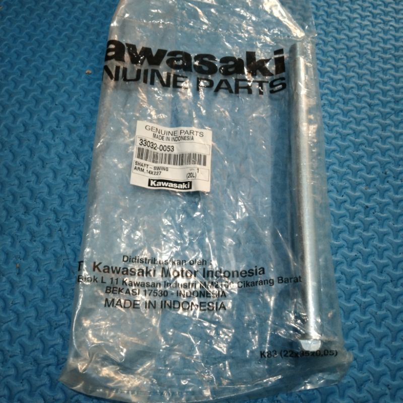 เพลาสวิงอาร์ม Kawasaki klx 150 ดั้งเดิม 33032-0053