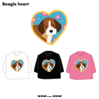 Beagle heart T-shirt