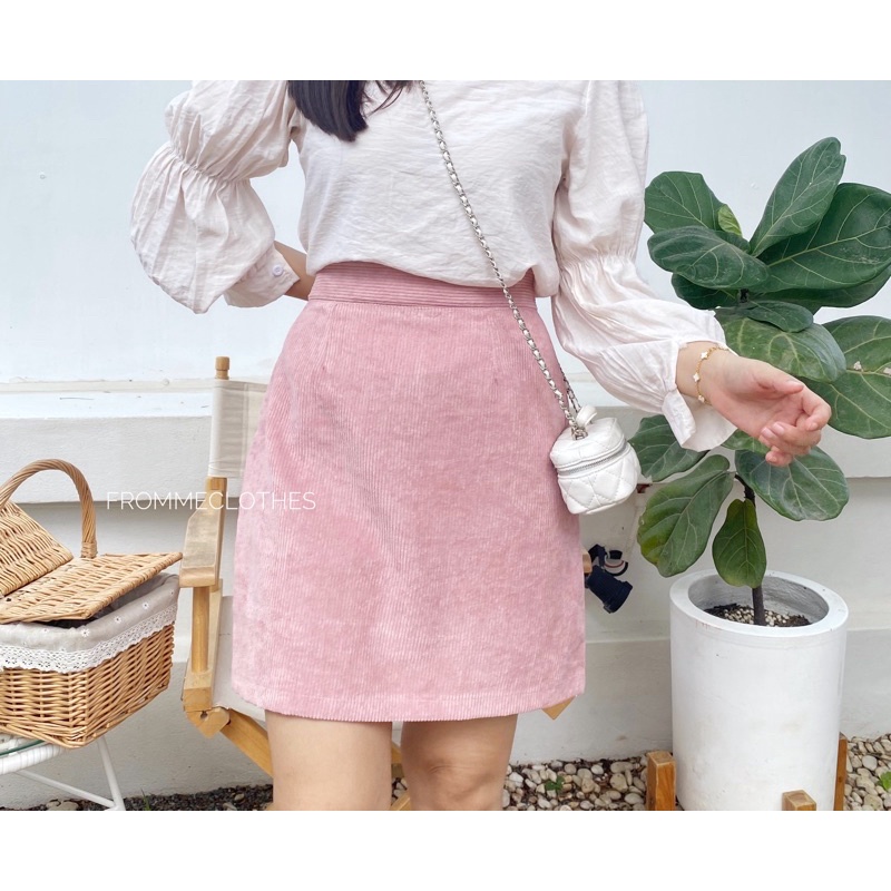 Frommeclothes🥨มาแล้วจ้ากระโปรงผ้าลูกฟูก(XS-5XL)