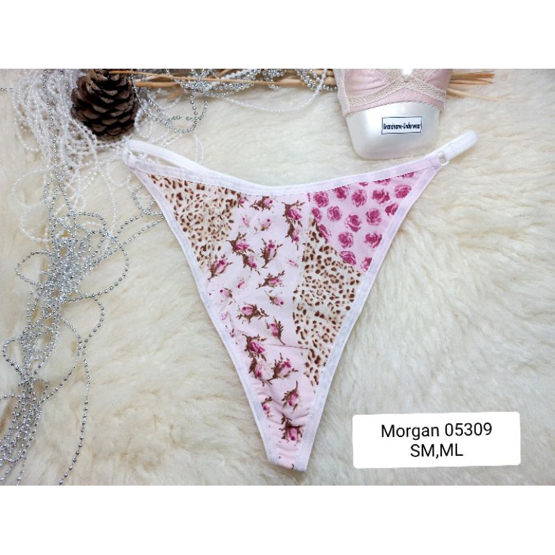 Morgan ป้ายแหว่งตามรูป‼️ Size XS-Mต้นๆ ชุดชั้นใน/กางเกงชั้นใน ทรงจีสตริง(G-string) 05309