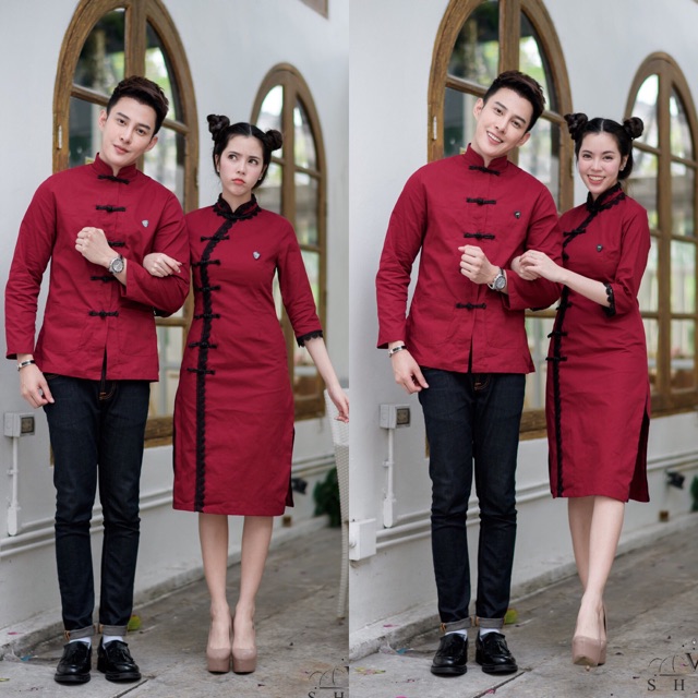 ชุดคู่รัก ชุดกี่เพ้า มีชm ญs-m ราคาถูก ชุดราตรีสั้น ราคาส่ง ชุดเดรสยาว ราคา ขายส่ง ถูก รีวิว