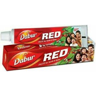 มีโปร1แถม1 ยาสีฟันดาบูร์ 💥 RED DABUR  200g ฟันพุ กลิ่นปาก หินปูน ฟันเหลือง ดับกลิ่นสุราและบุหรี ทั้งหมด 400ก.⚡⚡