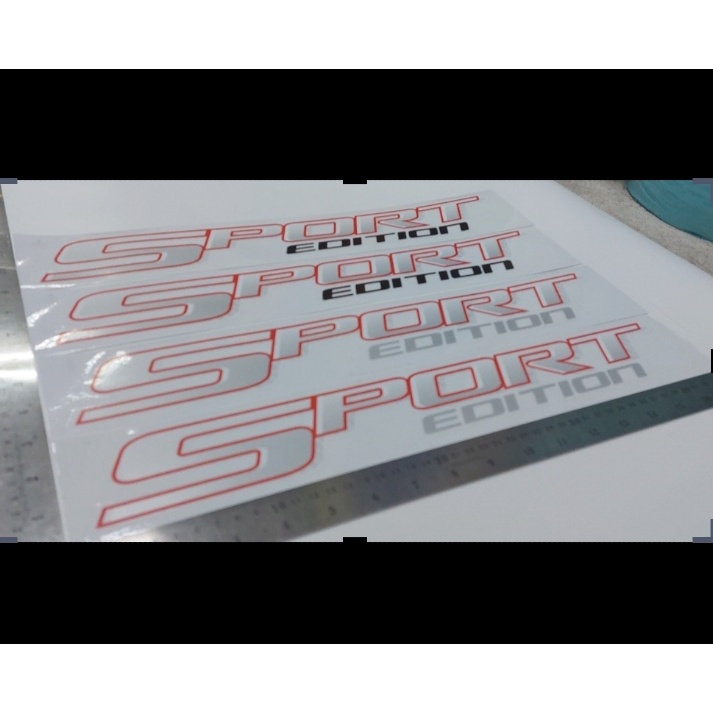 สติ๊กเกอร์แบบดั้งเดิม SPORT EDITION ติดรถ Mazda BT-50 Pro BT 50 Pro BT50 Pro มาสด้า sticker แต่งรถ